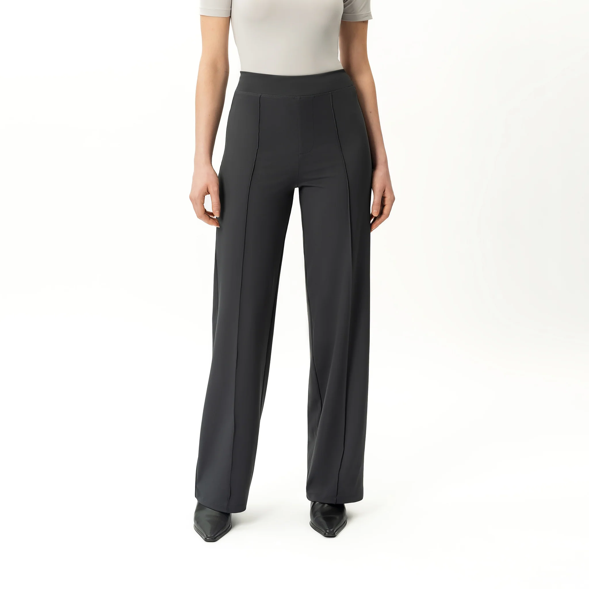 Asana Relaxed Front Crease Pant