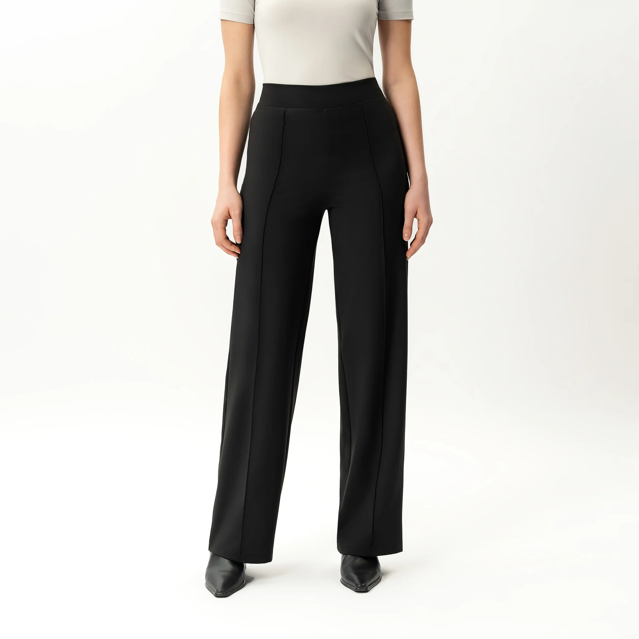 Asana Relaxed Front Crease Pant