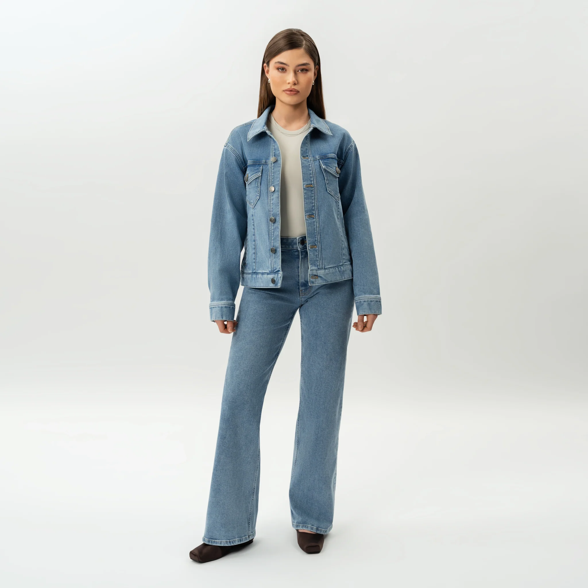 Stretchy ComfortDenim™ Jacket - Image 2